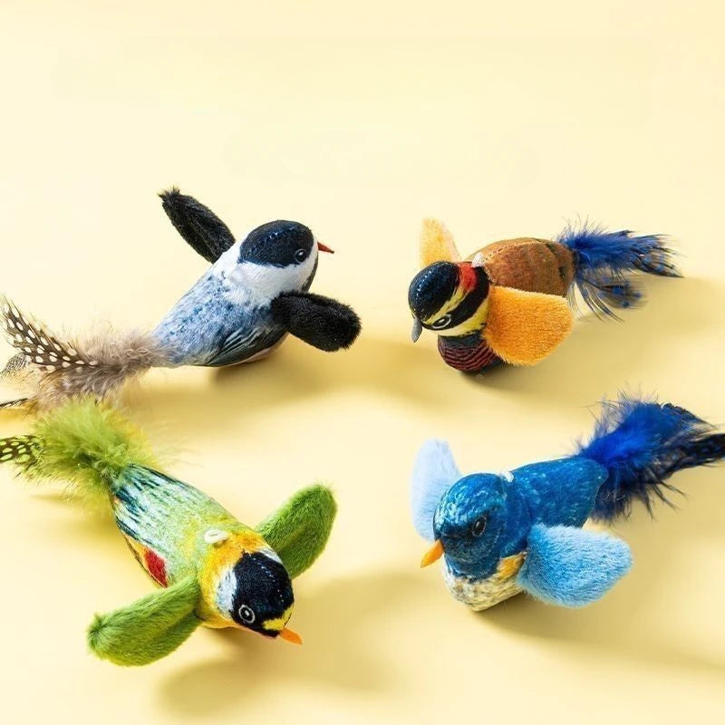 Oiseau avec cordelette