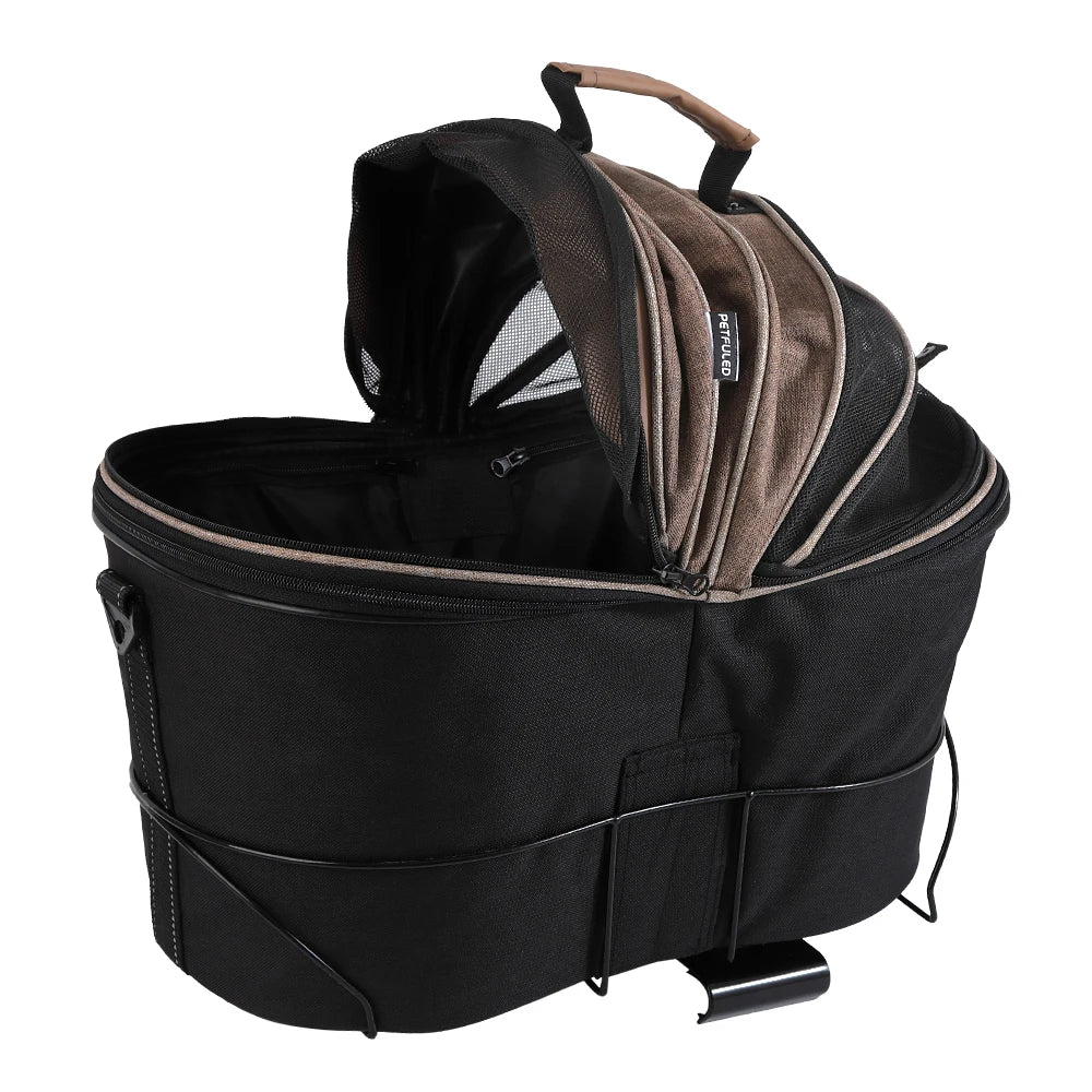 Panier vélo arrière - Transport animaux
