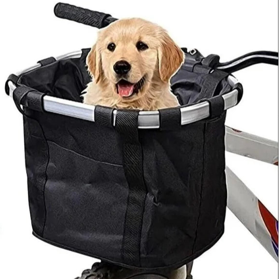 Panier avant pour vélo - Chiens et chats