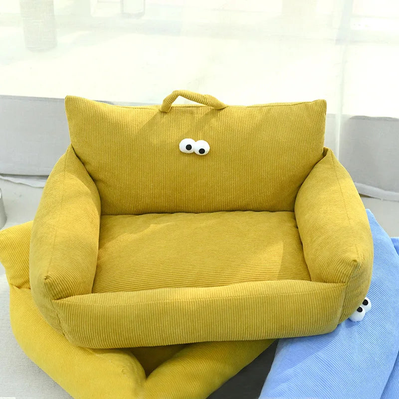 Panier - Sofa en velour