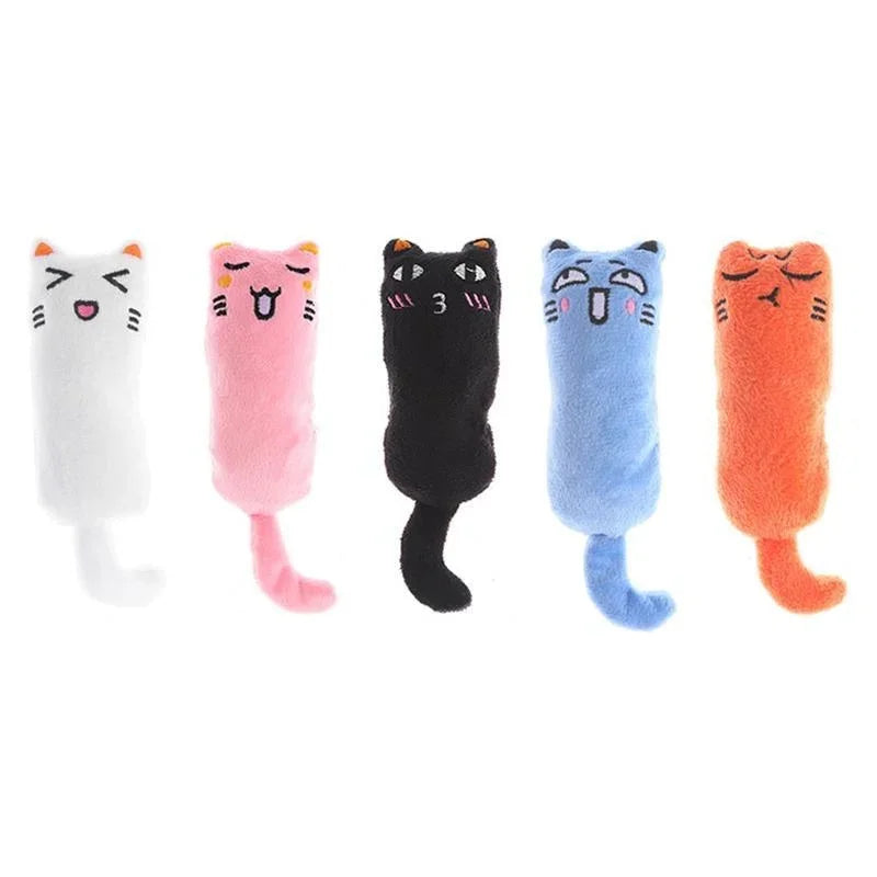 Peluche avec herbe à chat