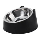 Gamelle surélevée inox pour chat