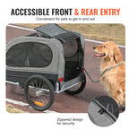 Remorque à vélo pour chiens