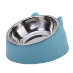 Gamelle surélevée inox pour chat