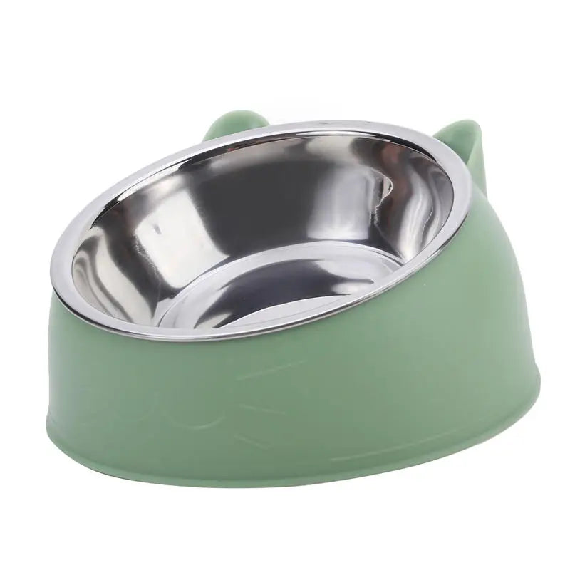 Gamelle surélevée inox pour chat