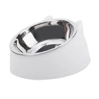 Gamelle surélevée inox pour chat