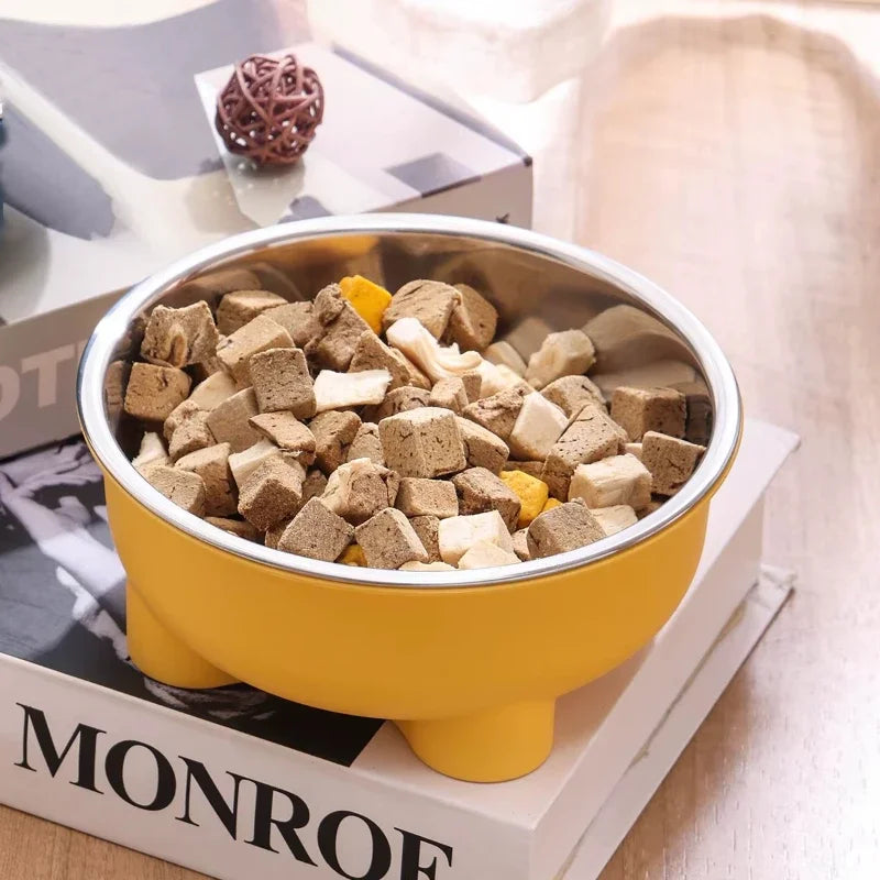 Gamelle pour chien en acier inoxydable