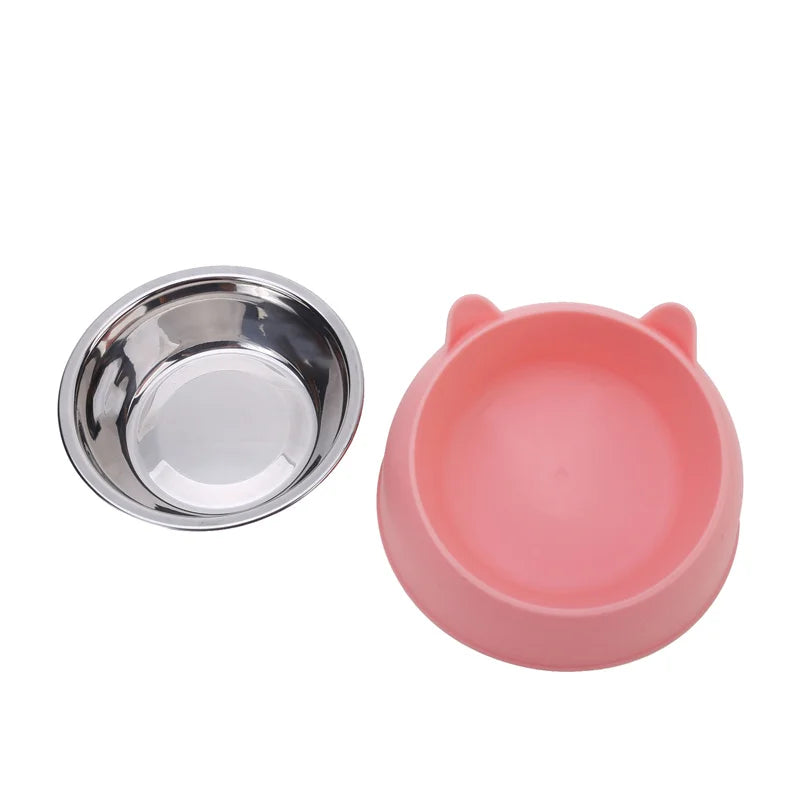 Gamelle surélevée inox pour chat