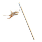 Canne à pêche pour chat